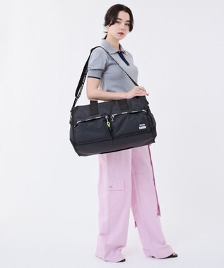 LeSportsac MSGM CARGO DUFFEL/ダッフルブラック ダッフルブラック
