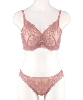 San-ai Resort（三愛水着楽園） 【新レース】カシュクール脇高ブラセット 【northerly】 アッシュローズ