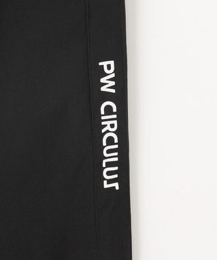 PW CIRCULUS 【撥水加工/ ストレッチ】【MEN】ベンチレーション テーパードパンツ ゴルフ ブラック系