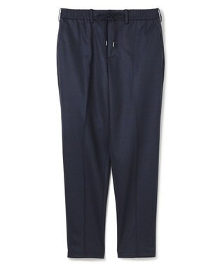 JOSEPH HOMME 新素材【抜群のストレッチ性/セットアップ対応可】スプリングウールジャージー / PEGG CONVERTIBLE ネイビー系