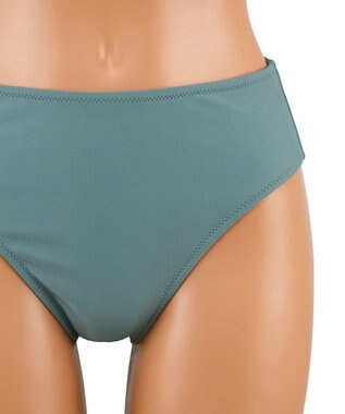 San-ai Resort（三愛水着楽園） ロングパンツセット水着　9M・11L【Coral veil（コーラルヴェール）】 グリーン