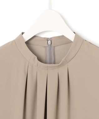 接触冷感・UVケア・速乾・洗える】BackSatinAmunzen 5分袖ハイネック