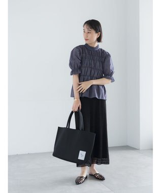 Te chichi レースプリーツナロースカート《2026 SUMMER LOOK item》 ブラック