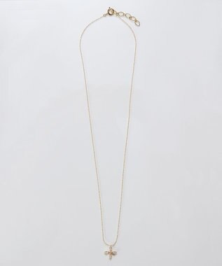 Phoebe 【金属アレルギー対応】フォーペタルズビジューネックレス/ニッケルフリー ゴールド ゴールド