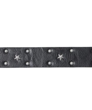 WEGO Mヴィンテージスタッズベルト ブラック