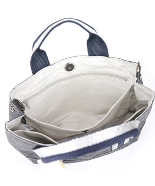 Regalo Felice 【色落ちしないデニム調撥水生地 / 2way】トート小 / REGALO BK(ブラック）