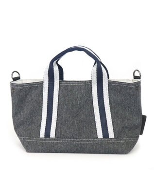 Regalo Felice 【色落ちしないデニム調撥水生地 / 2way】トート小 / REGALO BK(ブラック）