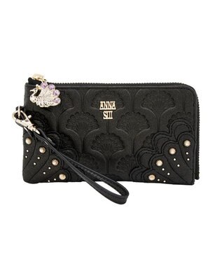 ANNA SUI ピーコック フラグメントケース クロ