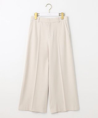 ANY SIS 【保温性あり/洗える】サーモ 2WAYストレッチ ワイドパンツ アイボリー