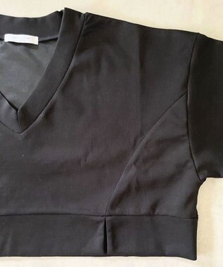 Green Parks ショート丈Ｖネックポンチプルオーバー White