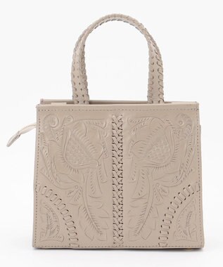 GRACE CONTINENTAL Mini satchel グレージュ