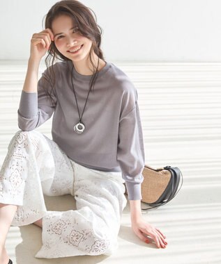 23区 【先行予約】リングシェル ネックレス ブラック系