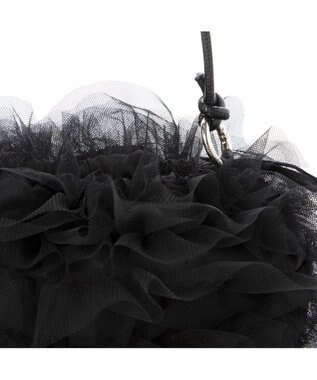 UNBILLION カシュカシュ cachecache / チュールフリルショルダーバッグ ブラック