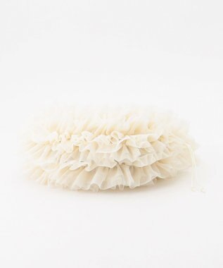 LA BAGAGERIE 【MONICA】シアーチュールドロストバッグ ホワイト