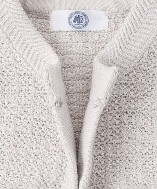 J.PRESS LADIES 【WEB限定カラーあり・洗える】TWEED ニット ジャケット ライトグレー系5