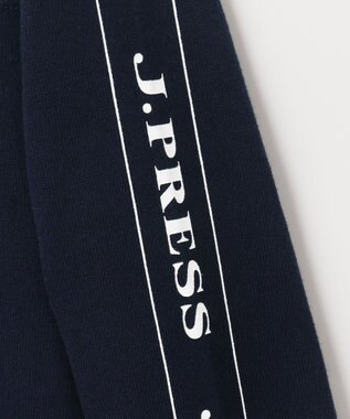 J.PRESS KIDS 【140-170cm】切替×袖プリント 長袖Tシャツ ネイビー系