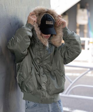 WEGO 【ユニセックス着用ITEM/MLサイズ展開】N2B カーキ