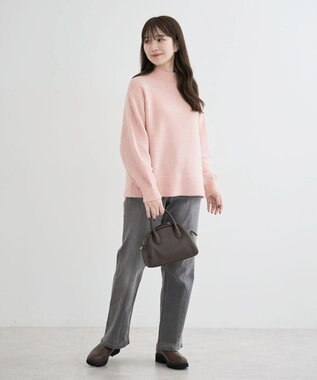 Green Parks ｆｕｗａっと　ニットプルオーバー Pink