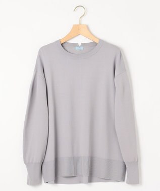 組曲 【WEB限定カラーあり】MINA バックリボンニットプルオーバー 【WEB限定】ライトグレー系9