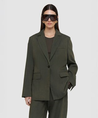 JOSEPH ライトウール　ジャケット Palm Leaf Melange