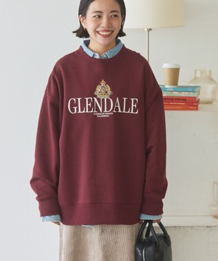AMERICAN HOLIC GLENDALE裏毛プルオーバー Bordeaux