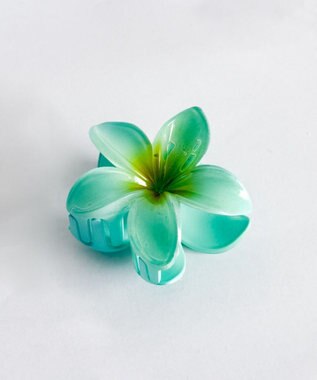 WEGO Lアクリルフラワーバンスクリップ サックス