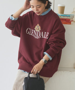 AMERICAN HOLIC GLENDALE裏毛プルオーバー Bordeaux