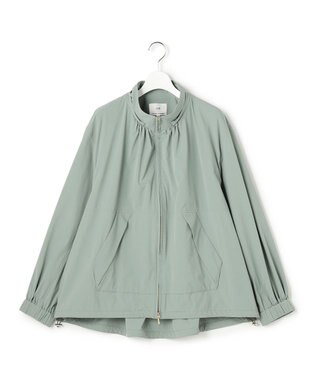 23区 【先行予約】2WAY ストレッチタフタ ボリュームスリーブブルゾン カーキ系