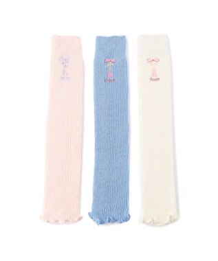 Chacott キッズ レッグウォーマー ベビーピンク