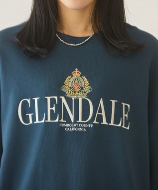 AMERICAN HOLIC GLENDALE裏毛プルオーバー Navy