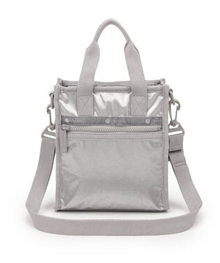 LeSportsac MINI N/S TOTE/フロストシルバーシャイン フロストシルバーシャイン