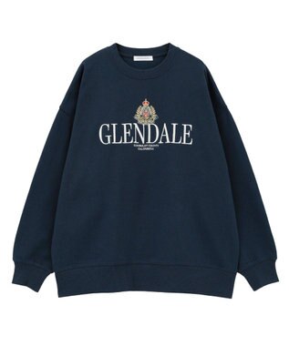 AMERICAN HOLIC GLENDALE裏毛プルオーバー Navy