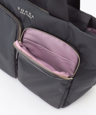 TOCCA 【WEB＆一部店舗限定・A4サイズ対応】VIA METRO NYLON BAG ナイロンバッグ ライトグレー系