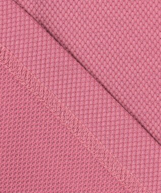 23区GOLF 【WOMEN】【WEB&一部店舗限定】ハニカムライトカノコ 半そでポロシャツ ピンク系