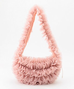 LA BAGAGERIE 【MONICA】シアーチュールドロストバッグ ピンク