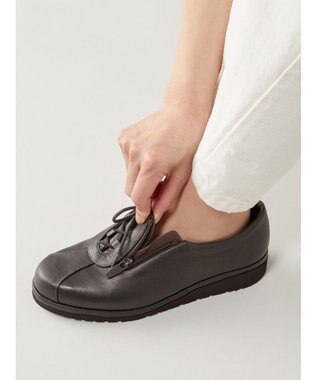 ASICS WALKING ペダラウォーキングシューズ 4E ヒール高2.0cm ブラウン系