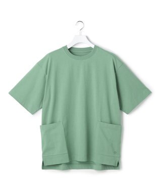J.PRESS YORK STREET 【UNISEX】サイドポケット クルーネックTシャツ