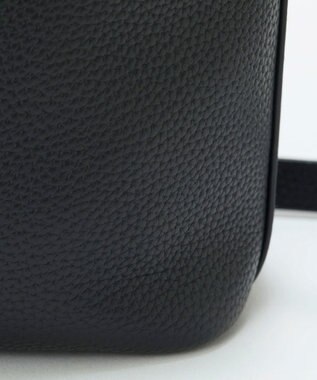 TOPKAPI 【TREASURE TOPKAPI】シュリンクレザー ハンドルオープン ミニ ショルダーバッグ ブラック