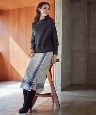 23区 ダブルチェーンネックレス シルバー系