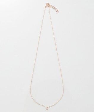 Phoebe 【金属アレルギー対応】シャイニーフチミルネックレス　シャンパンゴールド シャンパンゴールド