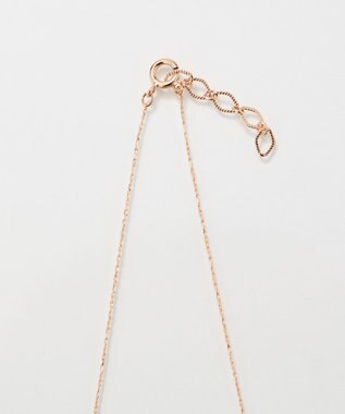 Phoebe 【金属アレルギー対応】シャイニーフチミルネックレス　シャンパンゴールド シャンパンゴールド