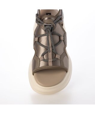 MODE ET JACOMO <MODE ET JACOMO>ボリュームソールスポーツサンダル グレー