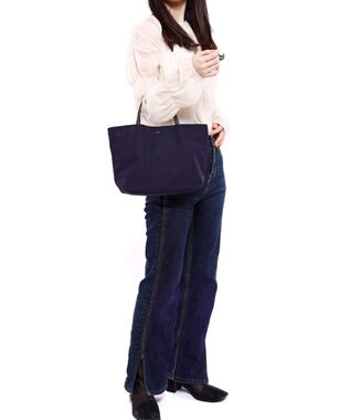 airlist 【日本製・エコ素材】トートバッグ (S)  Liniere リンネル ネイビー