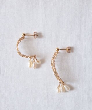 CASUMINO bridge ピアス pearl