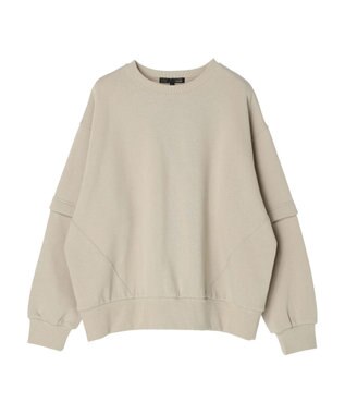 Green Parks ・ＳＵＧＡＲ　ＳＰＯＯＮ　２ｗａｙウラキモウプルオーバー Beige