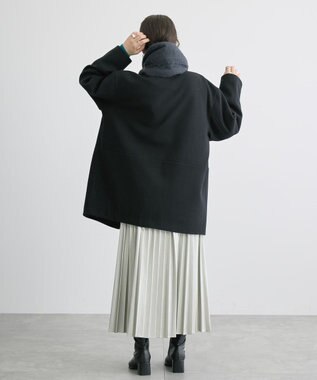 AMERICAN HOLIC リサイクル中空糸ノーカラーコート Black