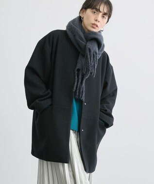 AMERICAN HOLIC リサイクル中空糸ノーカラーコート Black