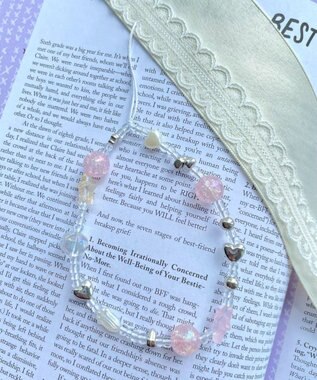 WEGO ビーズストラップキーホルダーG 柄4