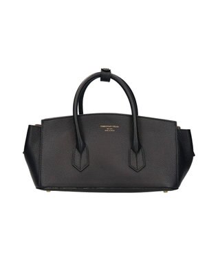 INTER-CHAUSSURES 【CHRISTIAN VILLA】シュリンクレザーハンドバッグ