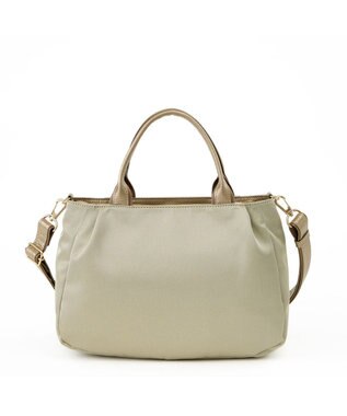 IBIZA プリード　ナイロン　2WAYバッグ アイボリー